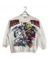 LOONEY TUNES（ルーニーチューンズ）の古着「【古着】1996コピーライト プリントスウェット　キャラクタープリントスウェット　USA製」｜ホワイト