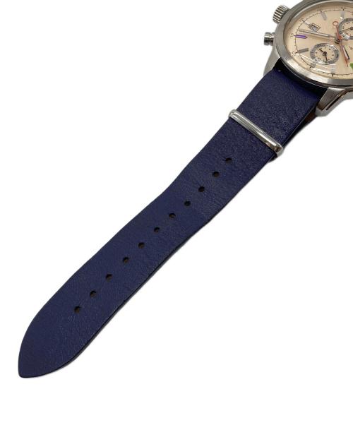 PAUL SMITH（ポールスミス）Paul Smith (ポールスミス) ケンブリッジアナログ腕時計　リストウォッチ ベージュ×ネイビー サイズ:実寸参照の古着・服飾アイテム