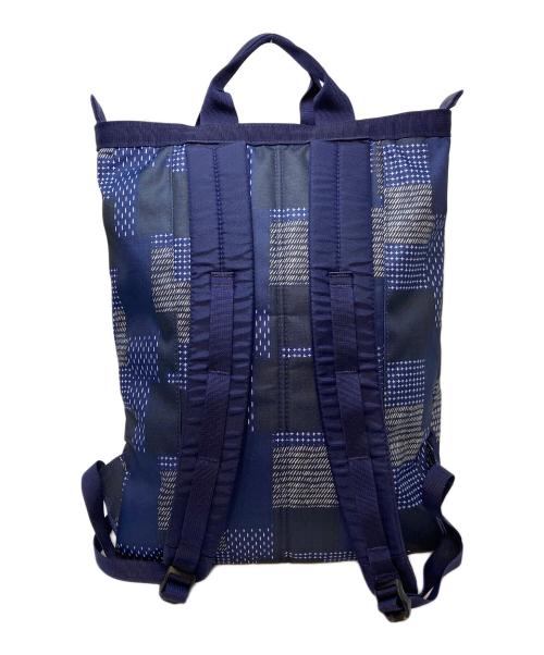 GREGORY（グレゴリー）GREGORY (グレゴリー) フラッシュデイ バックパック　パッチパーク柄　2WAY リュック　トートバッグ インディゴパッチワーク サイズ:実寸参照の古着・服飾アイテム
