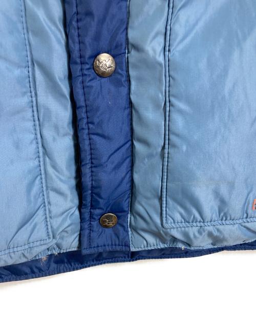 CAMEL（キャメル）CAMEL (キャメル) 【古着】リバーシブルダウンベスト　ダウンベスト ブルー×ネイビー サイズ:Lの古着・服飾アイテム