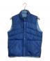 CAMEL (キャメル) 【古着】リバーシブルダウンベスト　ダウンベスト ブルー×ネイビー サイズ:L：4000円