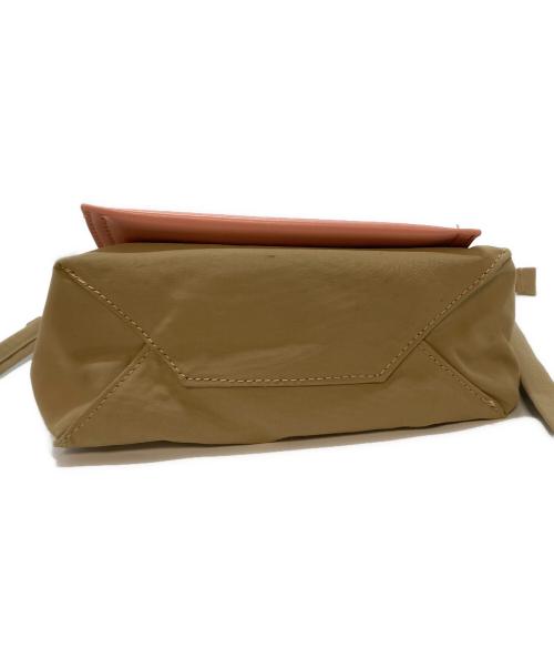 Acne studios（アクネ ストゥディオス）ACNE STUDIOS (アクネ ストゥディオス) ペイパリーナイロントートバッグ　ショルダーバッグ　ハンドバッグ ピンクベージュ サイズ:実寸参照の古着・服飾アイテム