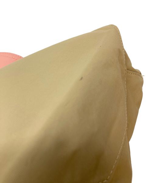 Acne studios（アクネ ストゥディオス）ACNE STUDIOS (アクネ ストゥディオス) ペイパリーナイロントートバッグ　ショルダーバッグ　ハンドバッグ ピンクベージュ サイズ:実寸参照の古着・服飾アイテム