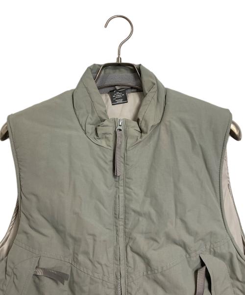 HOUSTON（ヒューストン）HOUSTON (ヒューストン) PCU LEVEL7 INSULATED ベスト　中綿ベスト グレー サイズ:Sの古着・服飾アイテム