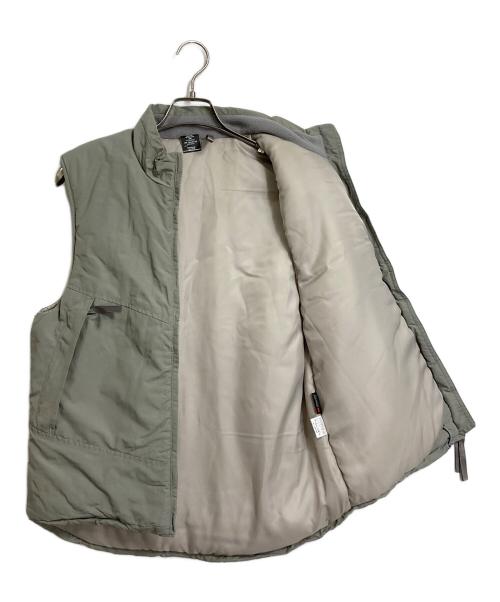HOUSTON（ヒューストン）HOUSTON (ヒューストン) PCU LEVEL7 INSULATED ベスト　中綿ベスト グレー サイズ:Sの古着・服飾アイテム