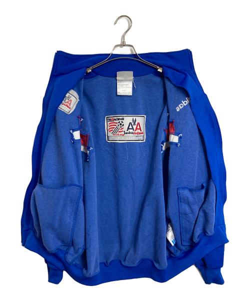 adidas（アディダス）adidas (アディダス) 【古着】90’Sトラックジャケット　 94年ワールドカップ　90年代 ブルー サイズ:Lの古着・服飾アイテム
