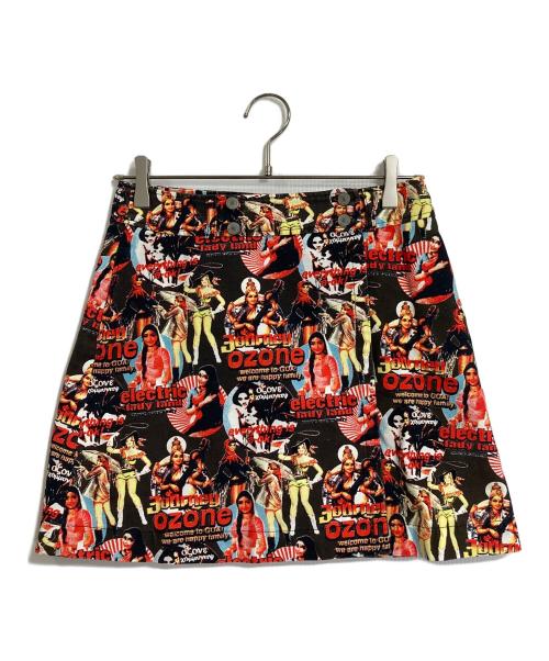 OZONE COMMUNITY（オゾンコミュニティ）OZONE COMMUNITY (オゾンコミュニティ) ラップスカート 巻きスカート レッド サイズ:FREEの古着・服飾アイテム