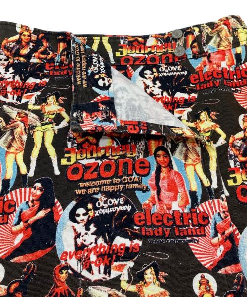 OZONE COMMUNITY（オゾンコミュニティ）OZONE COMMUNITY (オゾンコミュニティ) ラップスカート 巻きスカート レッド サイズ:FREEの古着・服飾アイテム