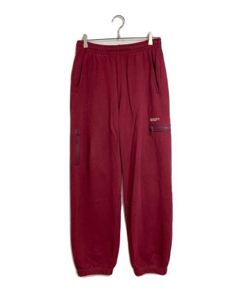 thisisneverthat（ディスイズネバーザット）thisisneverthat (ディスイズネバーザット) スウェットパンツ コットンパンツ レッド サイズ:Sの古着・服飾アイテム