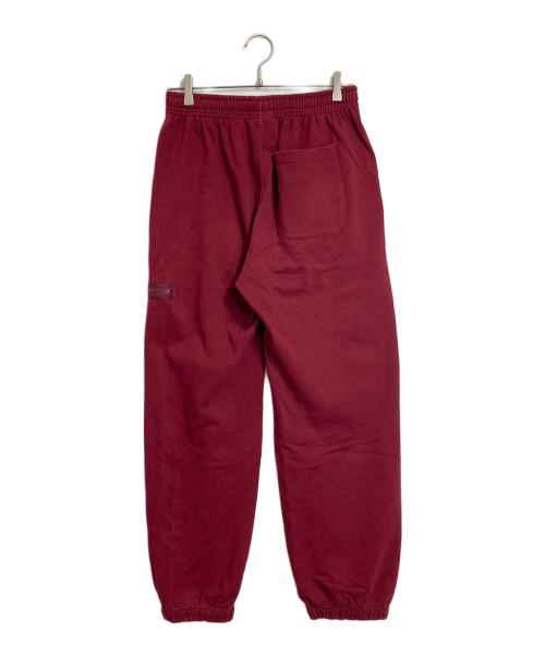 thisisneverthat（ディスイズネバーザット）thisisneverthat (ディスイズネバーザット) スウェットパンツ コットンパンツ レッド サイズ:Sの古着・服飾アイテム