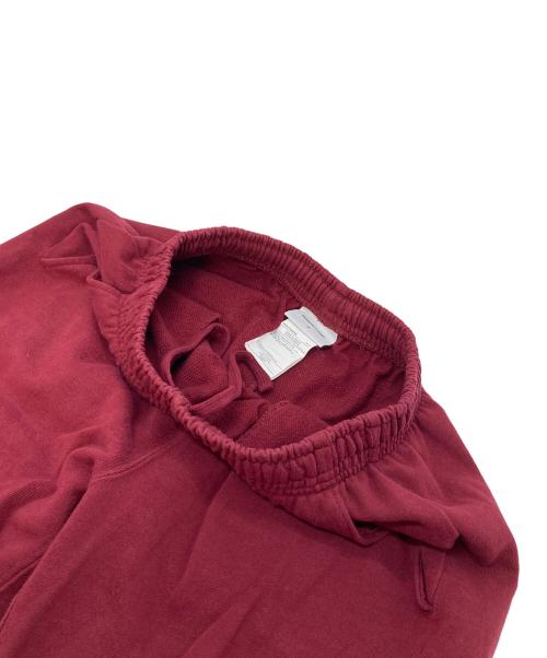 thisisneverthat（ディスイズネバーザット）thisisneverthat (ディスイズネバーザット) スウェットパンツ コットンパンツ レッド サイズ:Sの古着・服飾アイテム