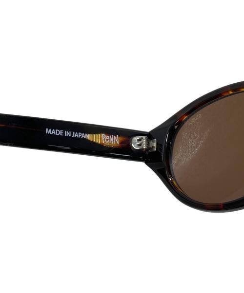 stussy（ステューシー）stussy (ステューシー) Penn サングラス　BLACK TORT　レンズブラウン ブラック サイズ:MISCの古着・服飾アイテム