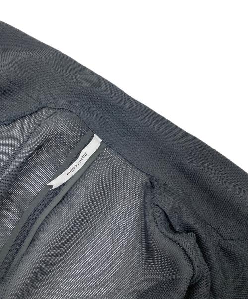 Dignite collier（ディニテ コリエ）Dignite collier (ディニテ コリエ) メッシュダブルジャケット　サマージャケット　SS グレー サイズ: FREEの古着・服飾アイテム