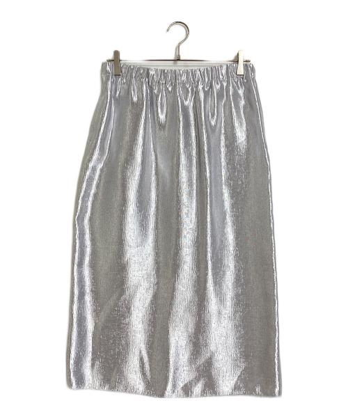 journal standard luxe（ジャーナルスタンダード ラックス）JOURNAL STANDARD LUXE (ジャーナルスタンダード ラックス) [FEB]スカート　ロングスカート　 シルバー サイズ:実寸参照の古着・服飾アイテム