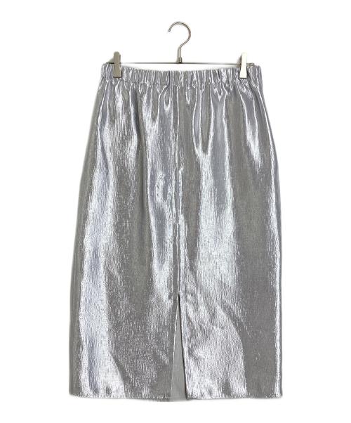 journal standard luxe（ジャーナルスタンダード ラックス）JOURNAL STANDARD LUXE (ジャーナルスタンダード ラックス) [FEB]スカート　ロングスカート　 シルバー サイズ:実寸参照の古着・服飾アイテム