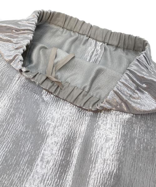 journal standard luxe（ジャーナルスタンダード ラックス）JOURNAL STANDARD LUXE (ジャーナルスタンダード ラックス) [FEB]スカート　ロングスカート　 シルバー サイズ:実寸参照の古着・服飾アイテム