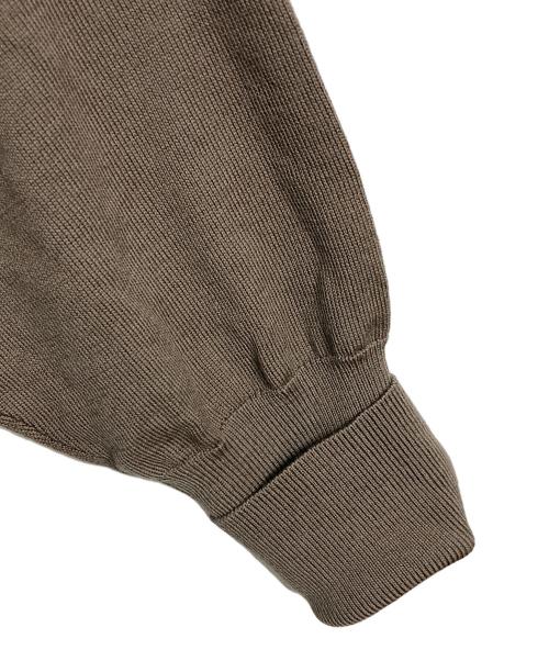 IENA（イエナ）IENA (イエナ) Grossy タートルネックロングプルオーバー　ウールニット　ロングニット　ワンピース ブラウン サイズ:実寸参照の古着・服飾アイテム