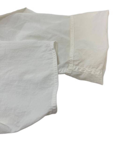 Barbour（バブアー）Barbour (バブアー) STEVEN ALAN (スティーブンアラン) ナイロンコート　ロングコート　ラグラン ホワイト サイズ:40の古着・服飾アイテム