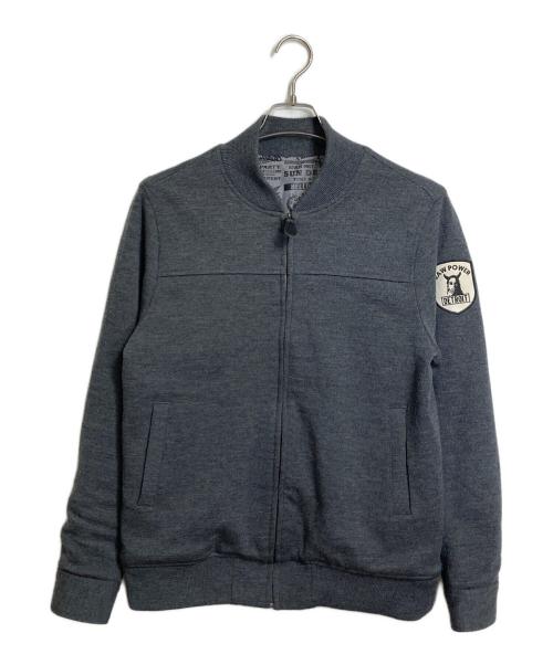 Hysteric Glamour（ヒステリックグラマー）Hysteric Glamour (ヒステリックグラマー) デトロイトガール リブウールジャケット グレー サイズ:Mの古着・服飾アイテム