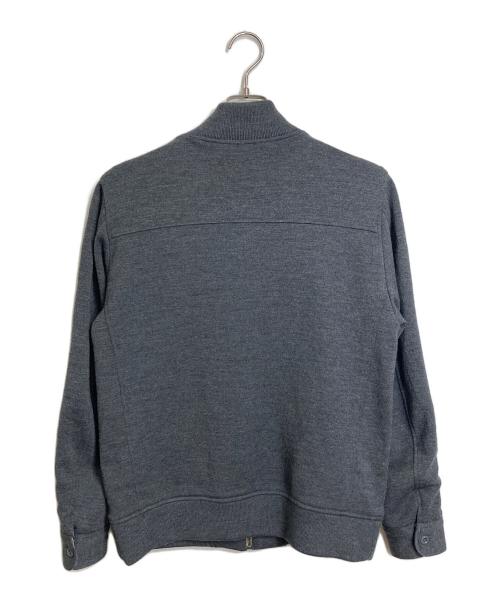 Hysteric Glamour（ヒステリックグラマー）Hysteric Glamour (ヒステリックグラマー) デトロイトガール リブウールジャケット グレー サイズ:Mの古着・服飾アイテム