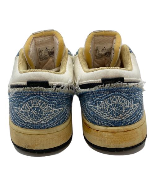 NIKE（ナイキ）NIKE (ナイキ) AIR JORDAN 1 LOW SE ASHEN SLATE ホワイト×ブルー サイズ:UK 8.5の古着・服飾アイテム