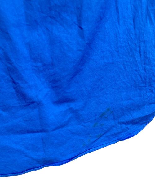 POLO RALPH LAUREN（ポロ・ラルフローレン）POLO RALPH LAUREN (ポロ・ラルフローレン) ミリタリーシャツ　長袖シャツ　FEATHER WEIGHT TWILL ポニー無し ブルー サイズ:Mの古着・服飾アイテム