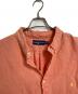 POLO RALPH LAUREN (ポロ・ラルフローレン) 【古着】リネン半袖シャツ　半袖シャツ　麻 オレンジ サイズ:2X：9000円
