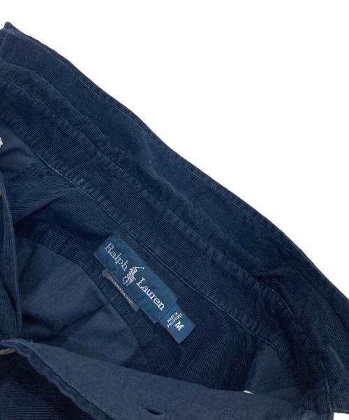 RALPH LAUREN（ラルフローレン）RALPH LAUREN (ラルフローレン) CLASSIC FIT コーデュロイシャツ ネイビー サイズ:Mの古着・服飾アイテム
