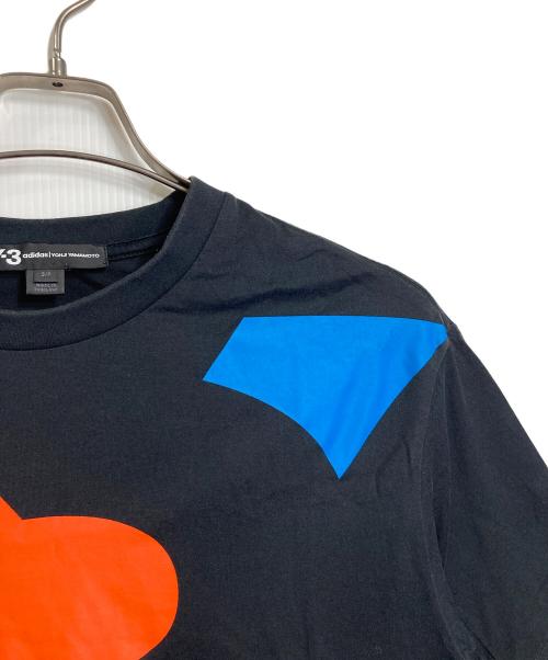 Y-3（ワイスリー）Y-3 (ワイスリー) VARSITY SS TEE  半袖カットソー　Tシャツ　Tee ブラック サイズ: Sの古着・服飾アイテム