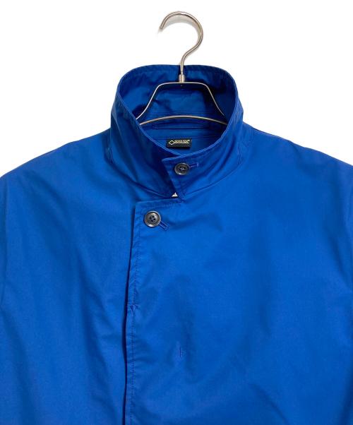 nanamica（ナナミカ）nanamica (ナナミカ) GORE-TEX ショートステンカラーコート　アウター　ライトアウター ブルー サイズ:Sの古着・服飾アイテム