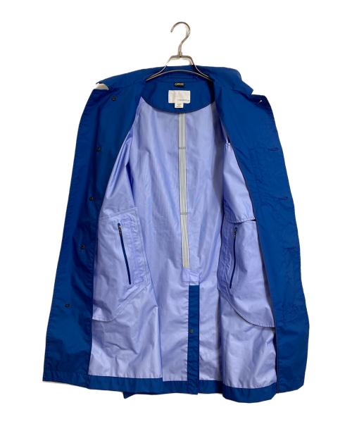 nanamica（ナナミカ）nanamica (ナナミカ) GORE-TEX ショートステンカラーコート　アウター　ライトアウター ブルー サイズ:Sの古着・服飾アイテム