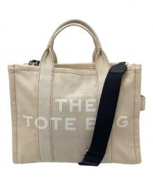 Marc by Marc Jacobs（マークバイマークジェイコブス）の古着「ハンド・トートバッグ SM TRAVELER TOTE  ショルダーバッグ」｜ベージュ
