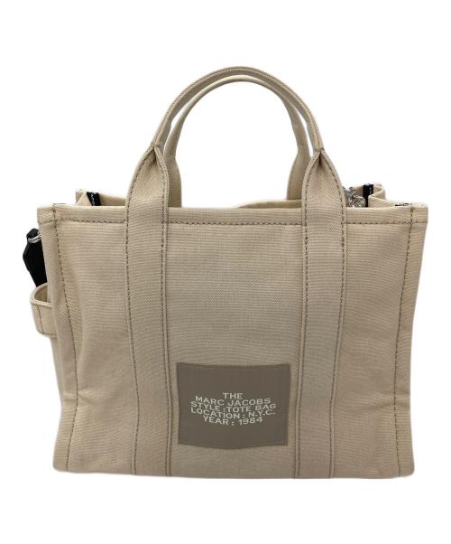 Marc by Marc Jacobs（マークバイマークジェイコブス）Marc by Marc Jacobs (マークバイマークジェイコブス) ハンド・トートバッグ SM TRAVELER TOTE  ショルダーバッグ ベージュ サイズ:実寸参照の古着・服飾アイテム