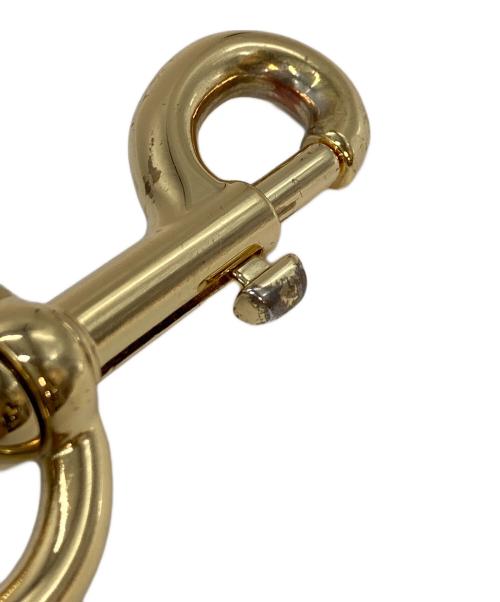 Marc by Marc Jacobs（マークバイマークジェイコブス）Marc by Marc Jacobs (マークバイマークジェイコブス) スポートストライプウェビングストラップ　ショルダーストラップ ブラック×ベージュ サイズ:実寸参照の古着・服飾アイテム