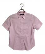 RALPH LAURENラルフローレン）の古着「半袖シャツ　」｜ピンク