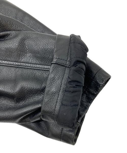 sun avenue（サン アヴェニュー）sun avenue (サン アヴェニュー) レザージャケット ブラック サイズ:Mの古着・服飾アイテム