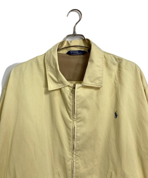 POLO RALPH LAUREN（ポロ・ラルフローレン）POLO RALPH LAUREN (ポロ・ラルフローレン) 【古着】スイングトップ　三角タグ　 イエロー サイズ:Lの古着・服飾アイテム