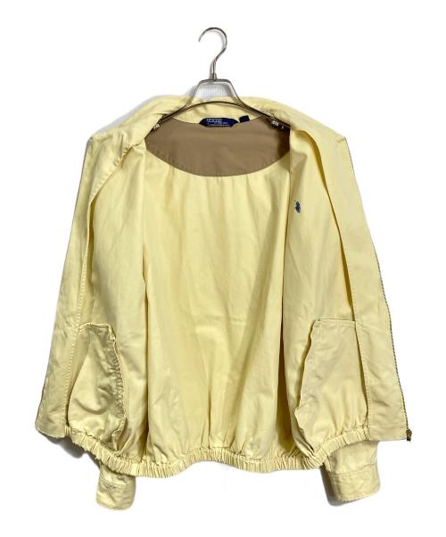POLO RALPH LAUREN（ポロ・ラルフローレン）POLO RALPH LAUREN (ポロ・ラルフローレン) 【古着】スイングトップ　三角タグ　 イエロー サイズ:Lの古着・服飾アイテム