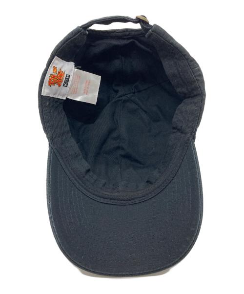 KITH（キス）KITH (キス) TOM and JERRY (トム アンド ジェリー) トムとジェリー キャップ サイドボックスロゴ ブラック サイズ:実寸参照の古着・服飾アイテム