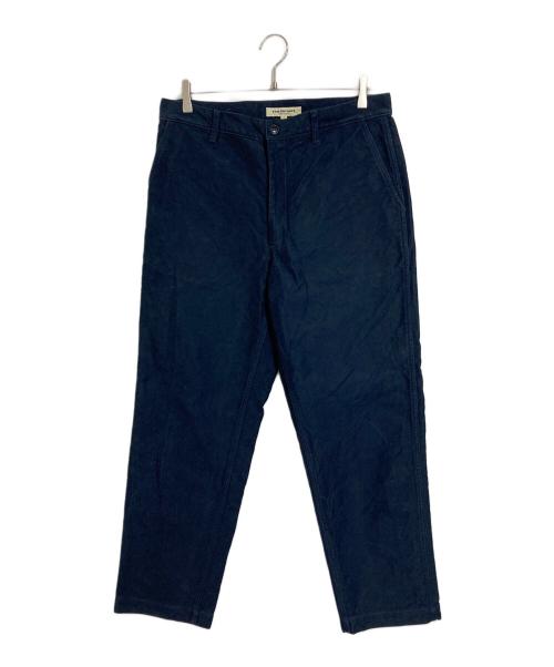 F.O.B FACTORY（エフオービー ファクトリー）F.O.B FACTORY (エフオービー ファクトリー) モールスキンパンツ ネイビー サイズ:LLの古着・服飾アイテム