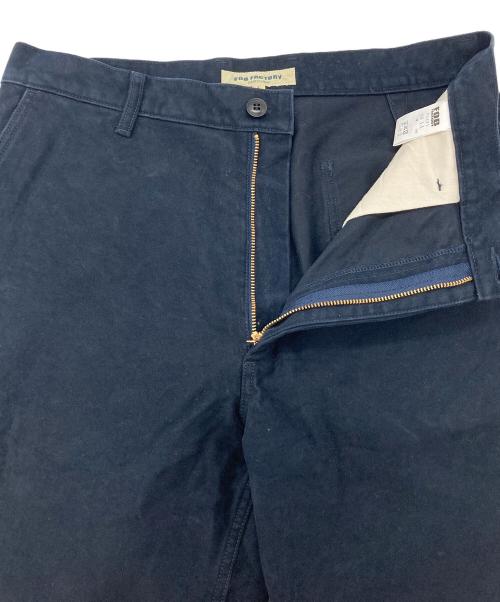 F.O.B FACTORY（エフオービー ファクトリー）F.O.B FACTORY (エフオービー ファクトリー) モールスキンパンツ ネイビー サイズ:LLの古着・服飾アイテム