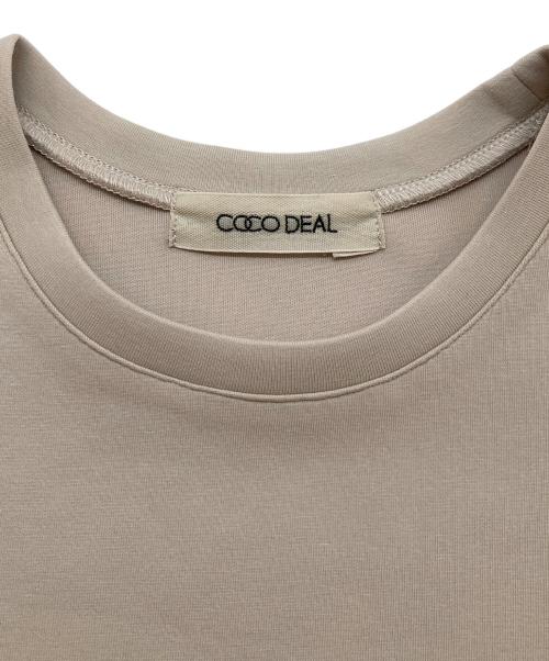 COCODEAL（ココディール）COCODEAL (ココディール) アシメペプラムブラウス ベージュ サイズ:2の古着・服飾アイテム