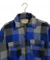 CHIPPEWA (チペワ) 【古着】60's チェックジップジャケット　60年代 ブルー サイズ:実寸参照：8000円