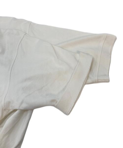 LOEFF（ロエフ）LOEFF (ロエフ) FRAMeWORK別注 ポロシャツ ホワイト サイズ:実寸参照の古着・服飾アイテム