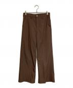 Wranglerラングラー）の古着「ワイドランチャーパンツ」｜ブラウン