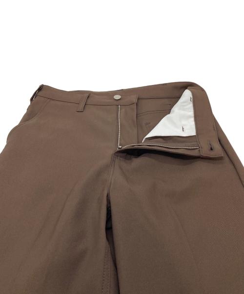 Wrangler（ラングラー）Wrangler (ラングラー) ワイドランチャーパンツ ブラウン サイズ:Mの古着・服飾アイテム