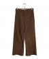 Wrangler（ラングラー）の古着「ワイドランチャーパンツ」｜ブラウン