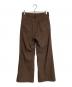 Wrangler (ラングラー) ワイドランチャーパンツ ブラウン サイズ:M：4000円