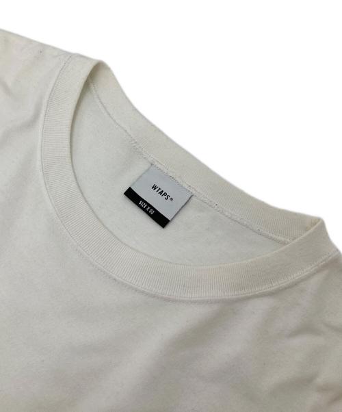 WTAPS（ダブルタップス）WTAPS (ダブルタップス) 20SS HOME BASE LS/TEE.COPO 長袖カットソー ホワイト サイズ:03の古着・服飾アイテム