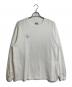 WTAPS（ダブルタップス）の古着「20SS HOME BASE LS/TEE.COPO 長袖カットソー」｜ホワイト